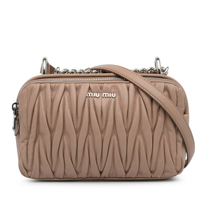 Miu Miu Matelasse Crossbody