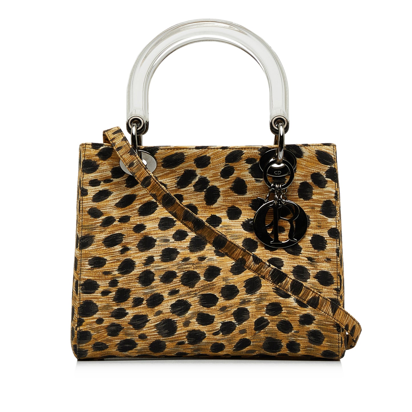 Dior 2Way Lady Dior Medium Animal Print