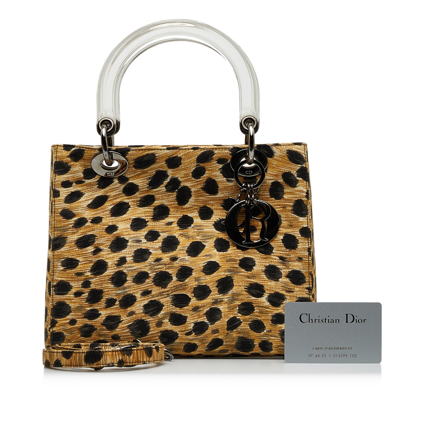 Dior 2Way Lady Dior Medium Animal Print