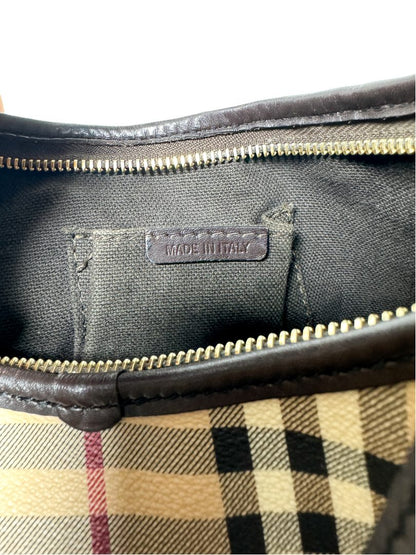 Burberry Shoulder Bag Haymarket Check