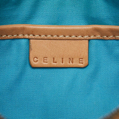 Céline Blue Triomphe Canvas Baguette