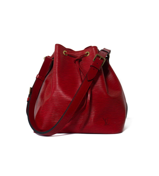 Louis Vuitton Petit Noé EPI Red